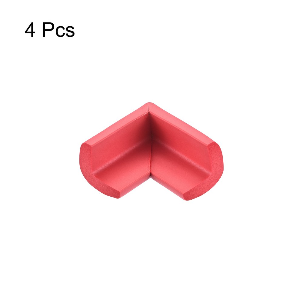 Corner Guards Edge Protectors, 4Pack Foam Bumper Thicken, 55mm Red