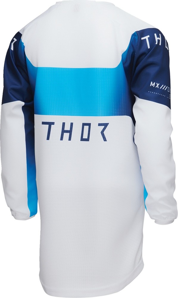 Thor Launchmode Storm Youth MX Offroad Jersey White