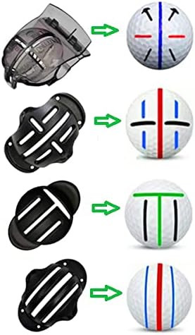 8 Pack Precision Golf Ball Marker, Upgrade Accessories, 4 Ball...