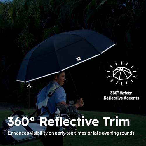 Umbrella - Golf Lite Umbrella Extra Large Big Oversize Windproof for Golf Bag