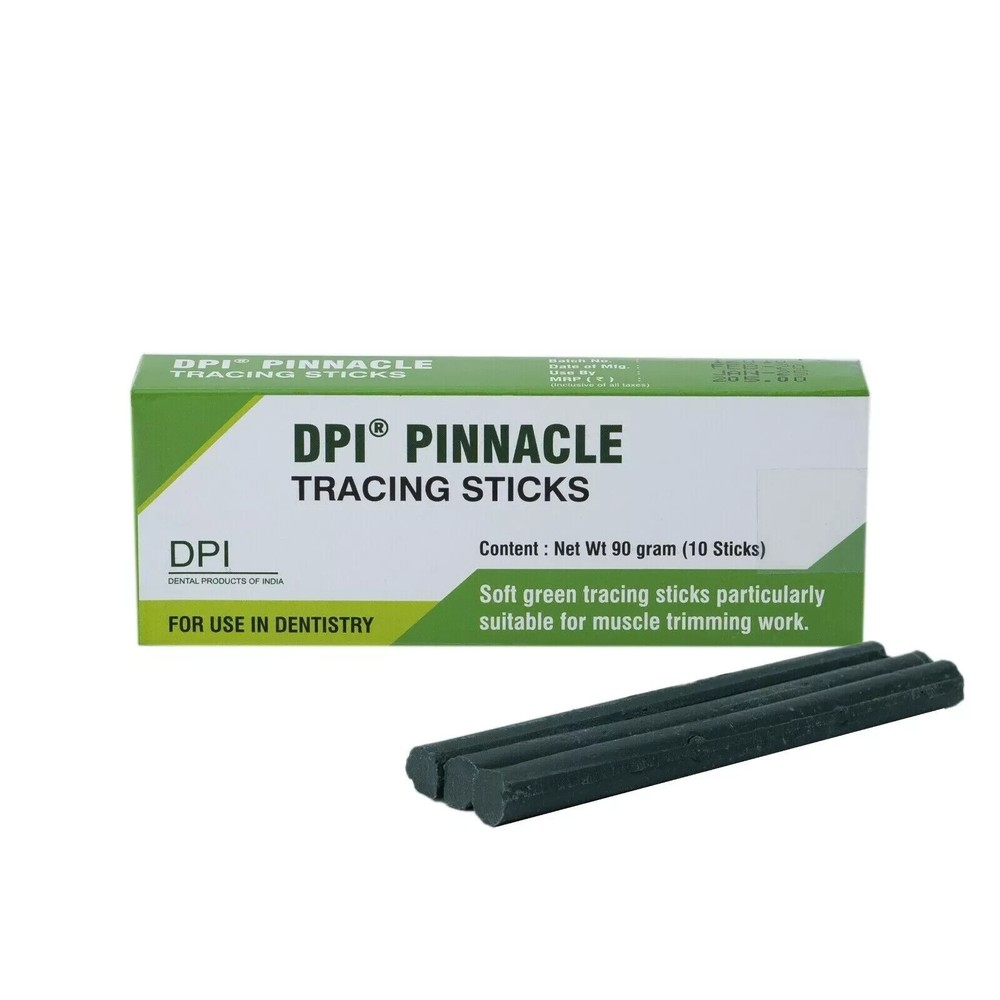DPI Green Sticks Wax Impression Compound Box 10 Sticks Dental Material