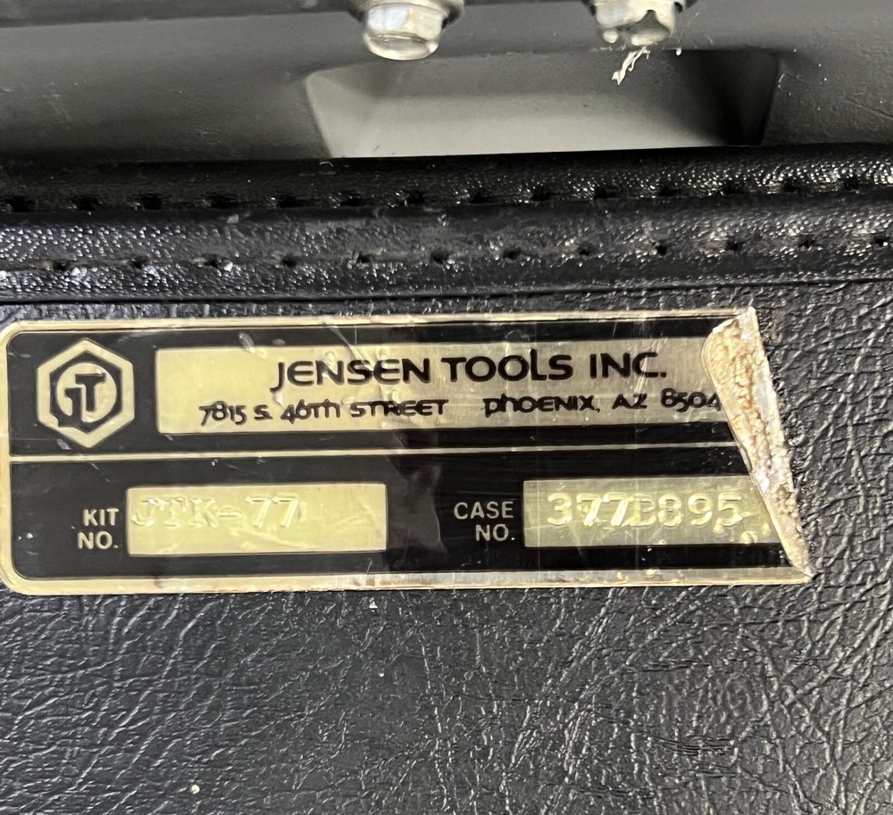 Jensen Tools JTK-77 Tool Kit, NO Tools