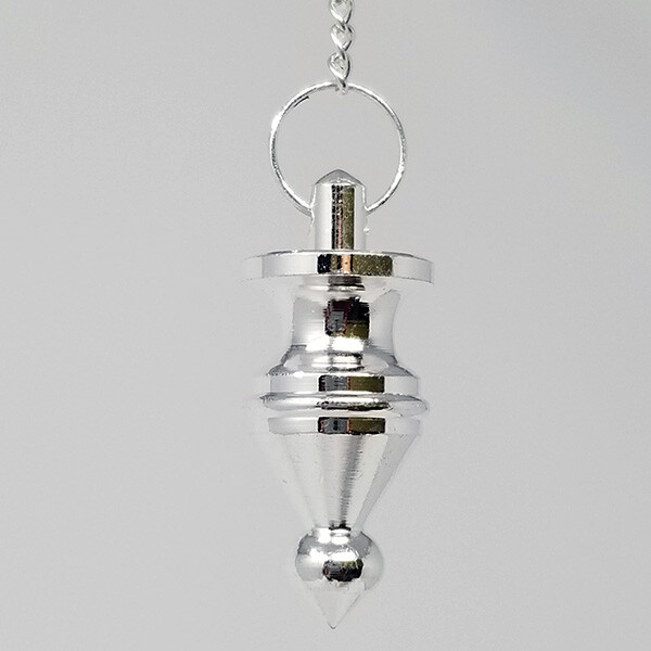 Silver Finish Pendulum 1.75"L with Chain