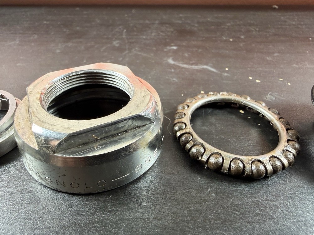 Vintage Campagnolo 1 Inch Threaded Headset Silver #18