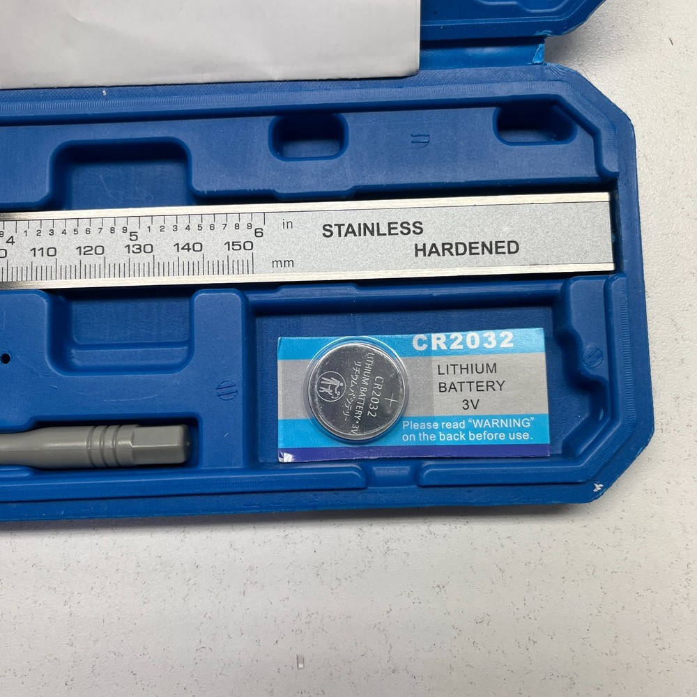 Digital Caliper with LCD Readout and Storage Case