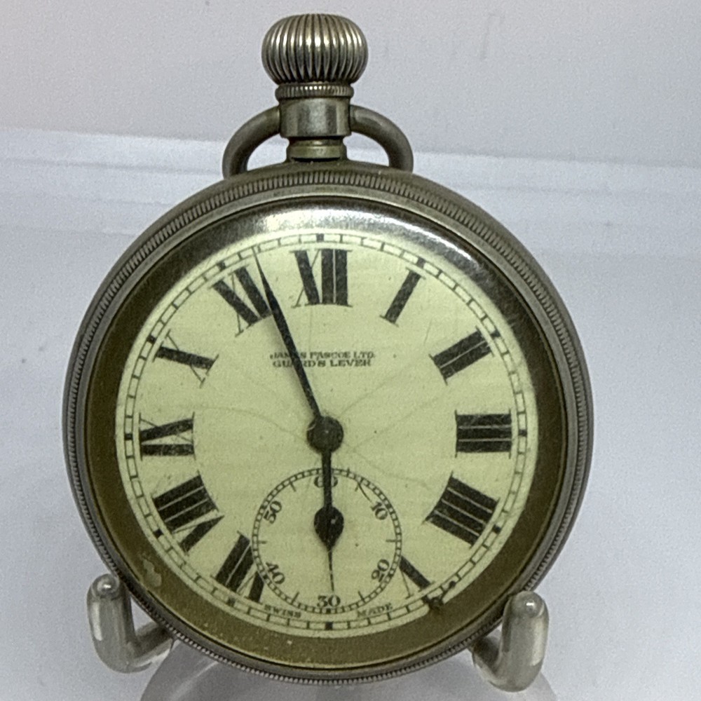 Antique James Pascoe Ltd’ Guards Lever Pocket Watch - Working Order