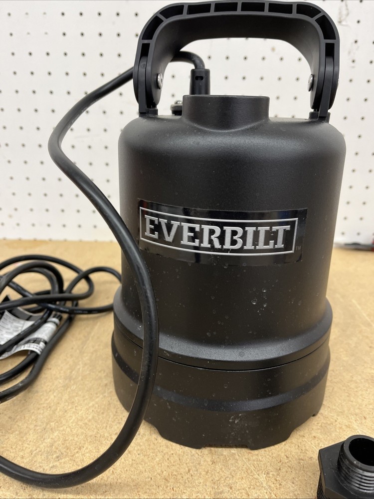 Everbilt 1/3 HP Submersible Aluminum Utility Pump