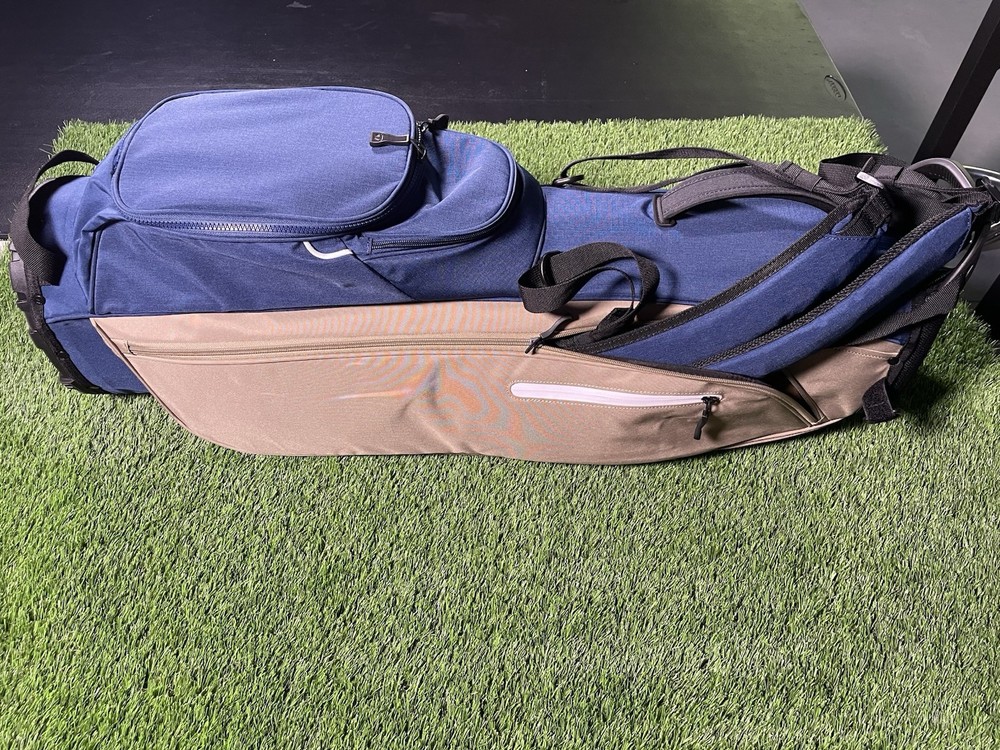 Taylormade Flextech Stand Bag - Navy/Tan
