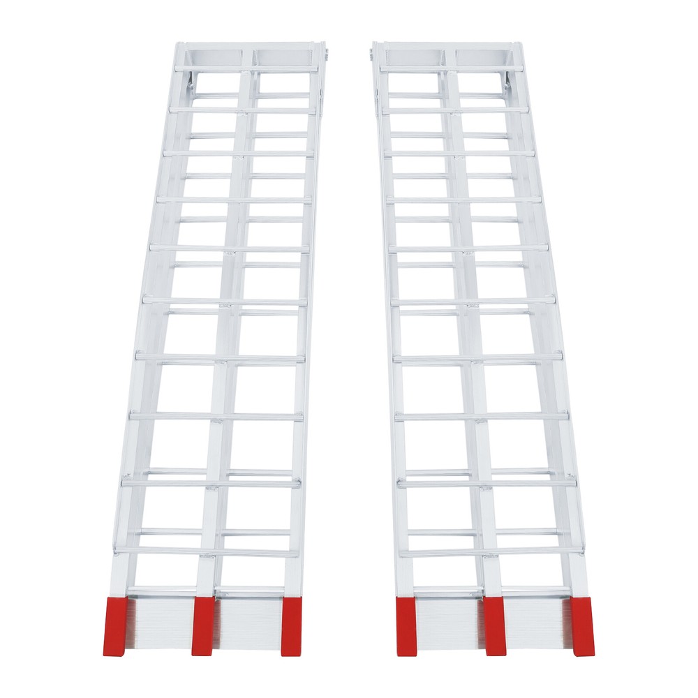 2PCS 12"x89" Aluminum Loading Trailer Ramps For Motorcycle ATV/UTV Truck 1500LBS