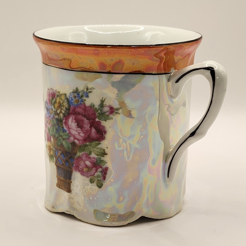 Porcelain Pearlescent Tea Coffee Cup Germany