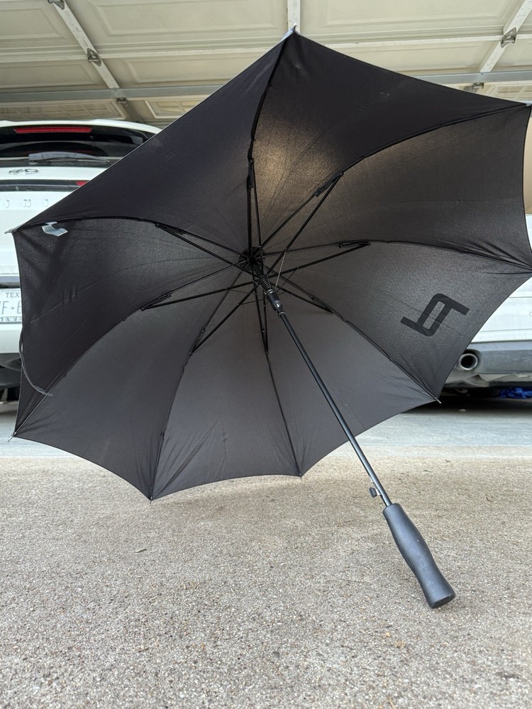 Large Porsche Design Black Umbrella