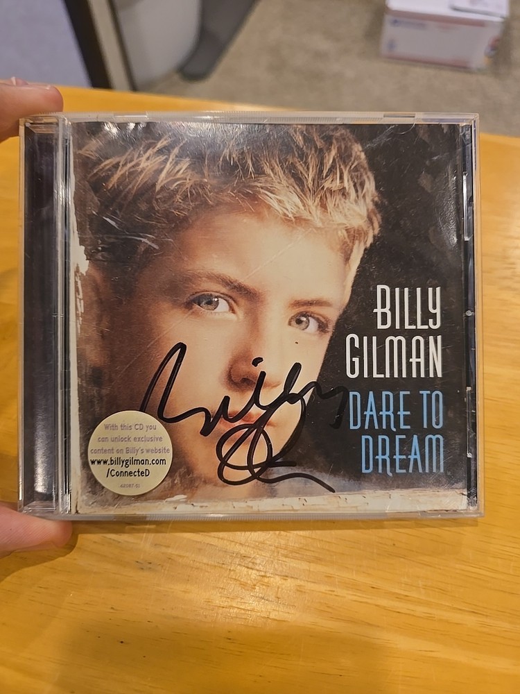 Billy Gilman Dare To Dream Signed Autographed CD