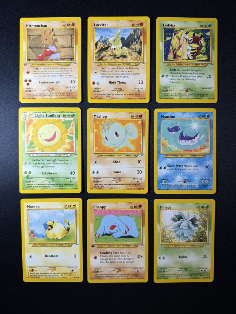 NM Neo Destiny Complete Common Uncommon Non Holo Set