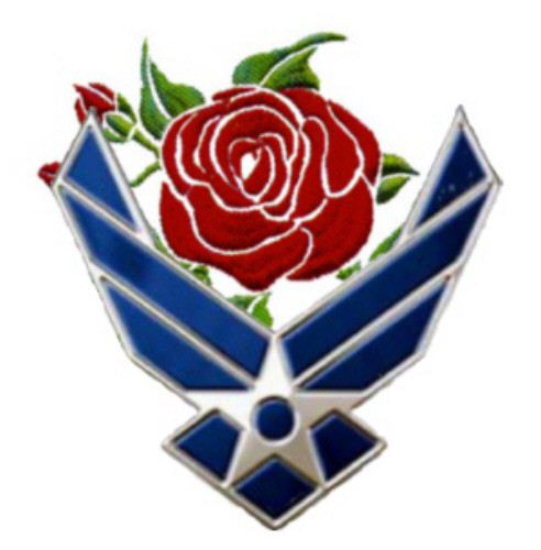 Address Labels -  Air Force Rose
