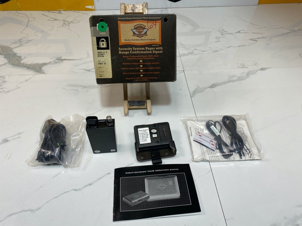 02-08 OEM Harley V-Rod VRSC Security System Pager With Range Confirmation Signal