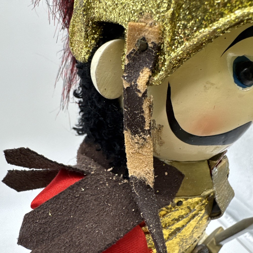 Gladiator & Lion Nutcracker 15” 2007 Bombay Company