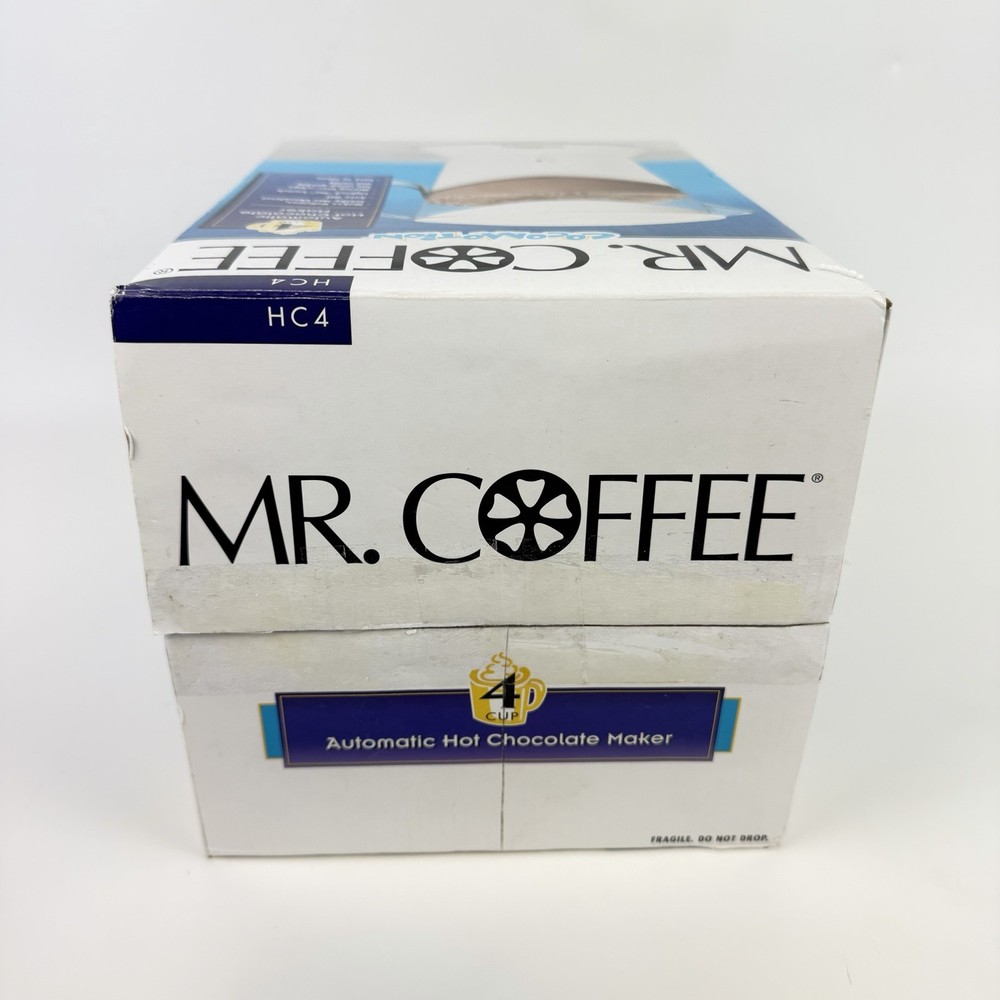 Mr. Coffee Cocomotion HC4 Hot Chocolate Cocoa Maker 4 Cup
