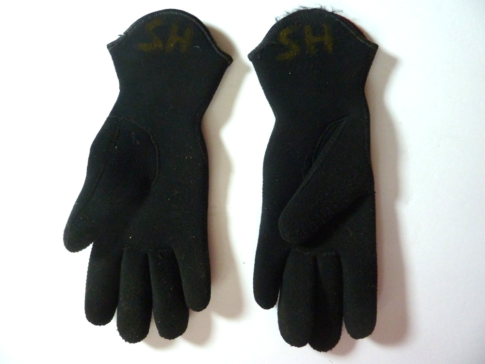 Diving Scuba Gloves, Nylon & Neoprene ~ Small