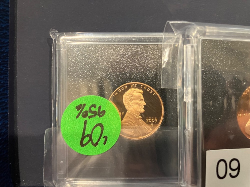 2009-S Lincoln Cent Bicentennial 95% Copper 4-coin Proof Set