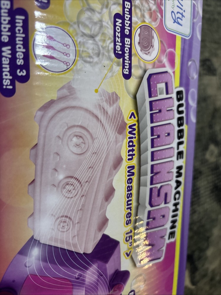 Bubble Machine Chainsaw