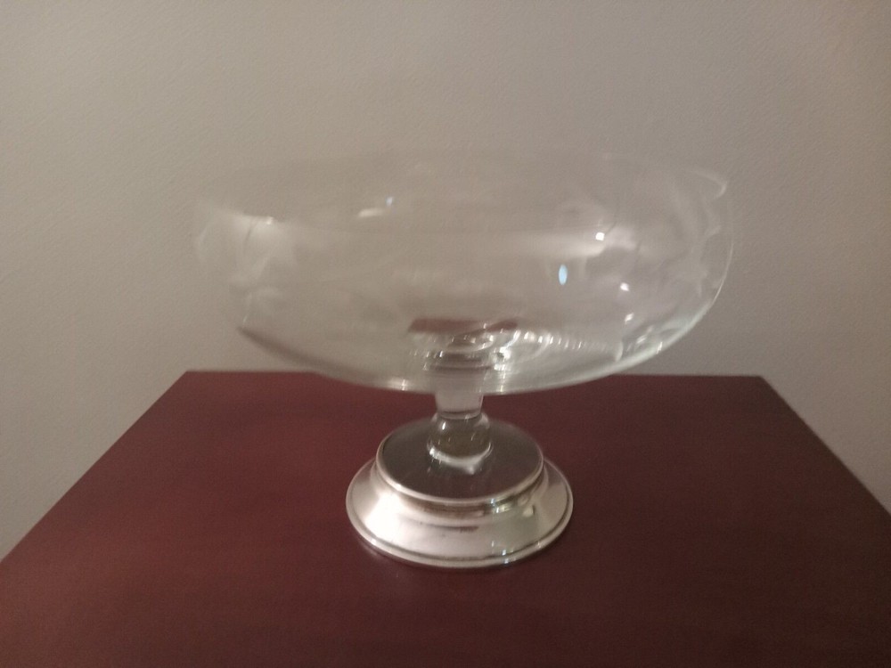 Compote Bowel with Silver Base