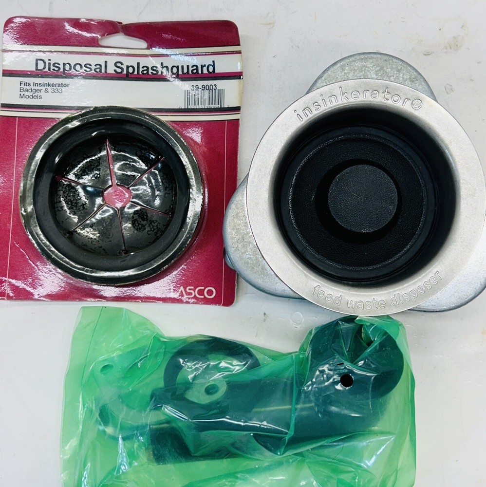 Insinkerator Garbage Disposal Sink Drain Adapter Locking Flange Stopper Splash G