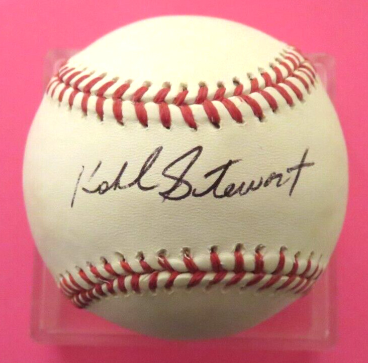 Autographed new MLB baseball, Minnesota Twins - KOHL STEWART