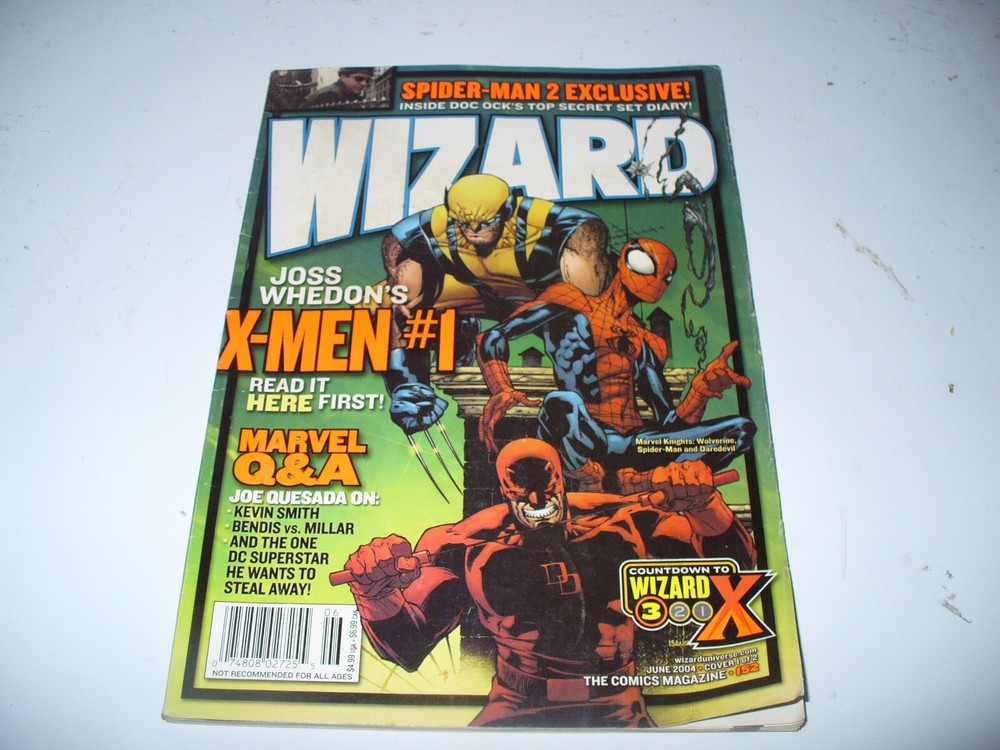 Comic Wizard Magazine - Issue #152 - June 2004 - X-Men Previews