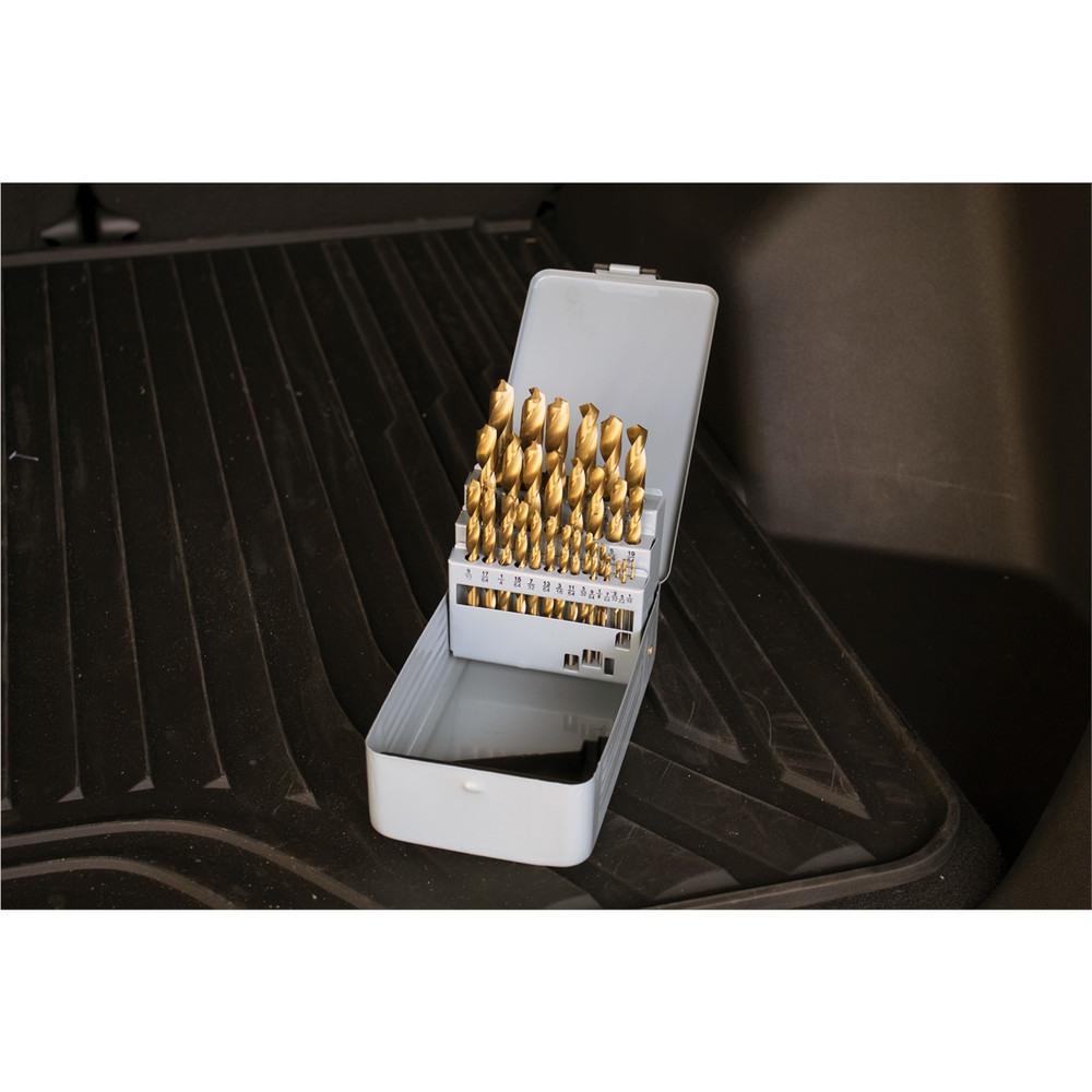 K-Tool 10300 29-pc Titanium Drill Bit Set