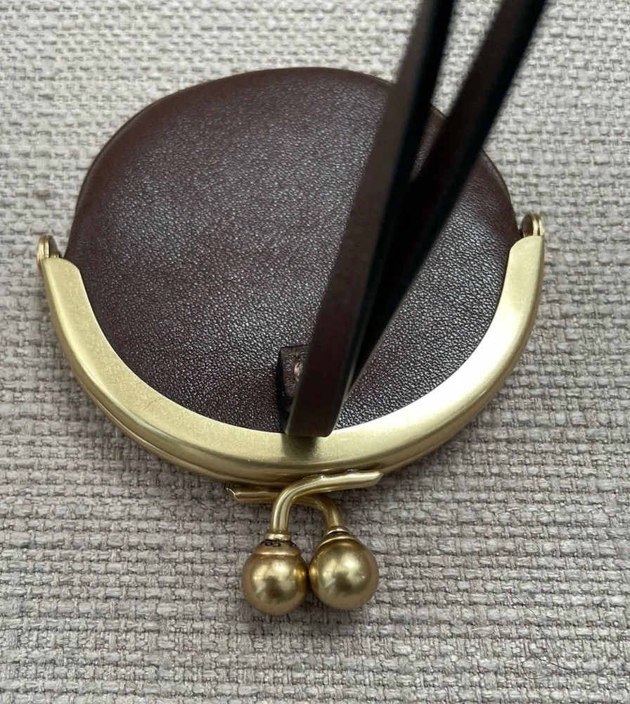 Coach Runway Kisslock Necklace Pouch NWT