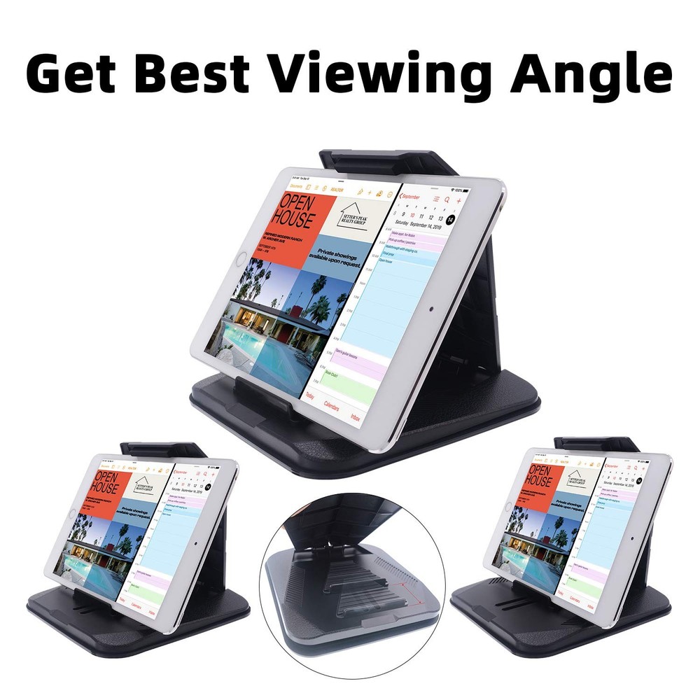 iSaddle Dashboard GPS Mount Holder - Universal Universal(4.3"-9.6"), Black