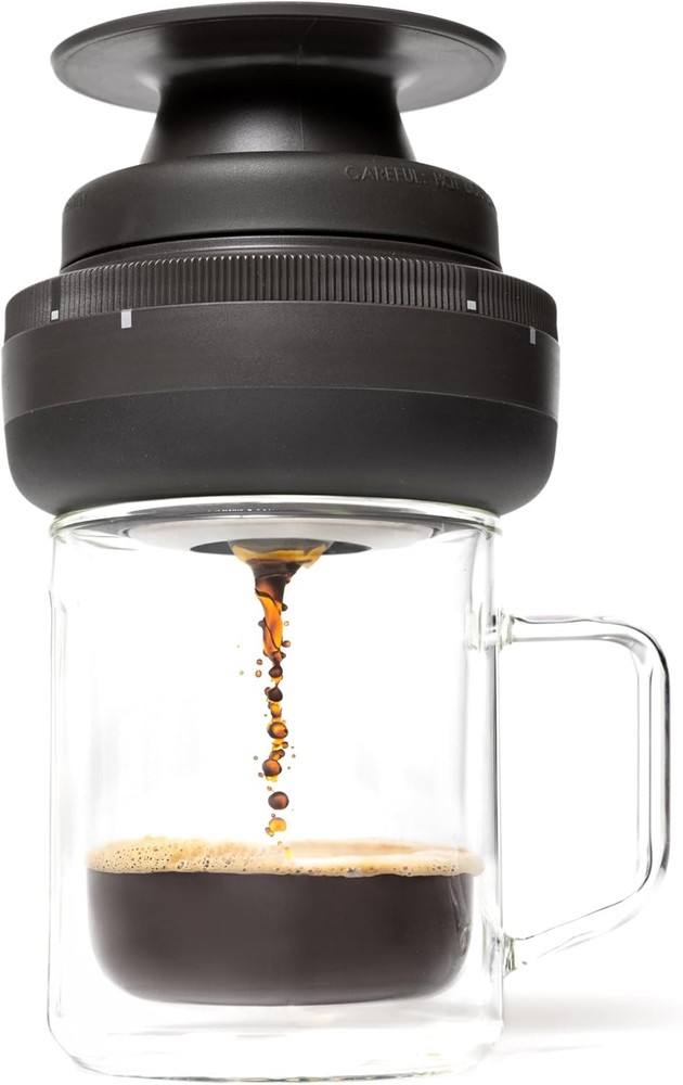 Corkcicle Coffee Palmpress - Espresso Black Espresso