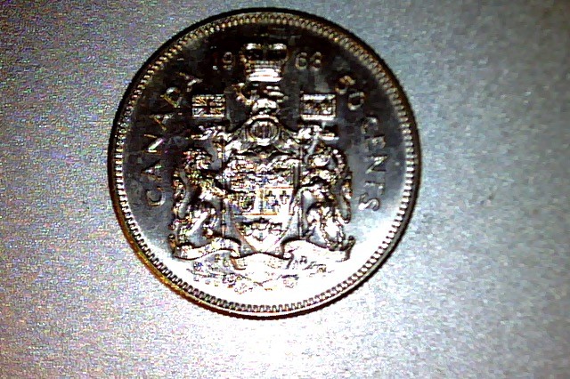 1968 Canada 50 Cents Unc. Variety Double Queen