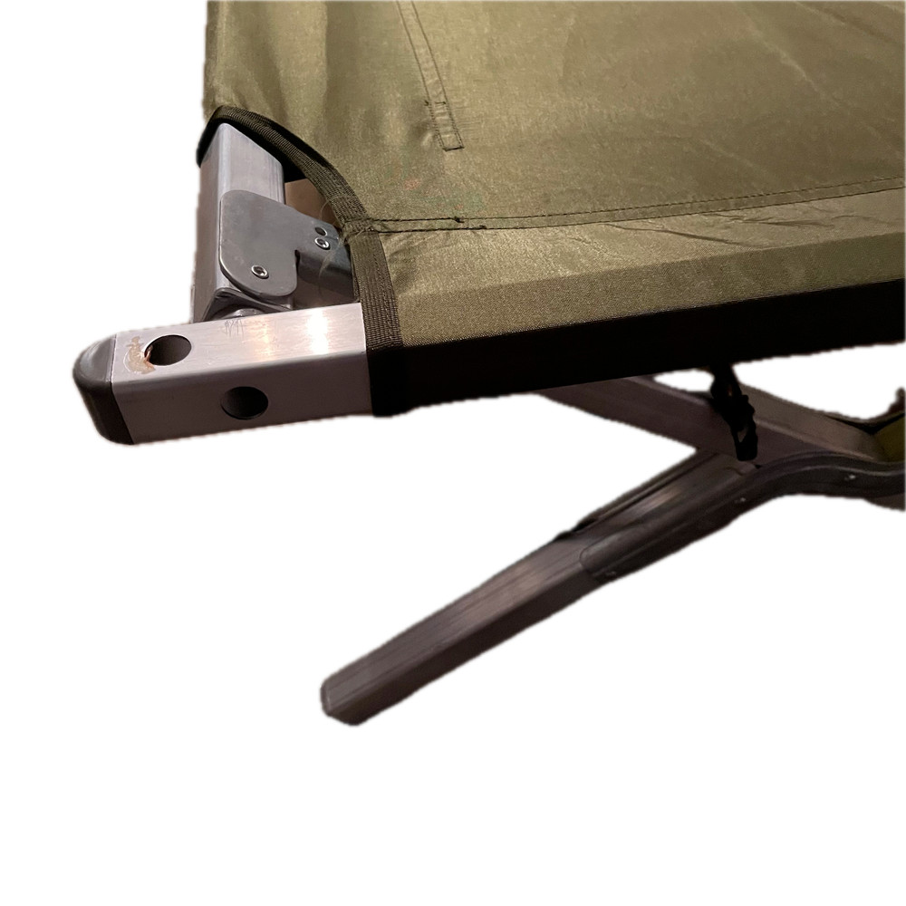 US Army Military Issue Sleeping Cot Compact Lightweight Foldable Aluminum Frame