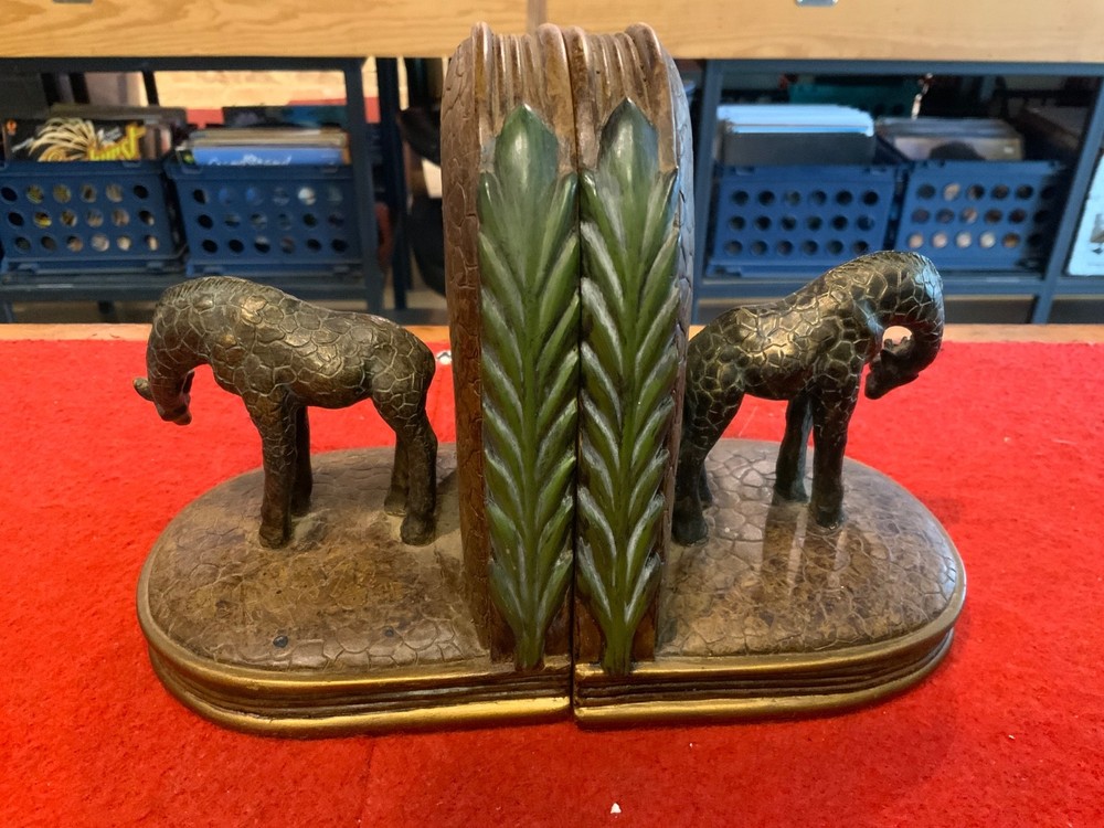 Pair of "Giraffe" Bookends