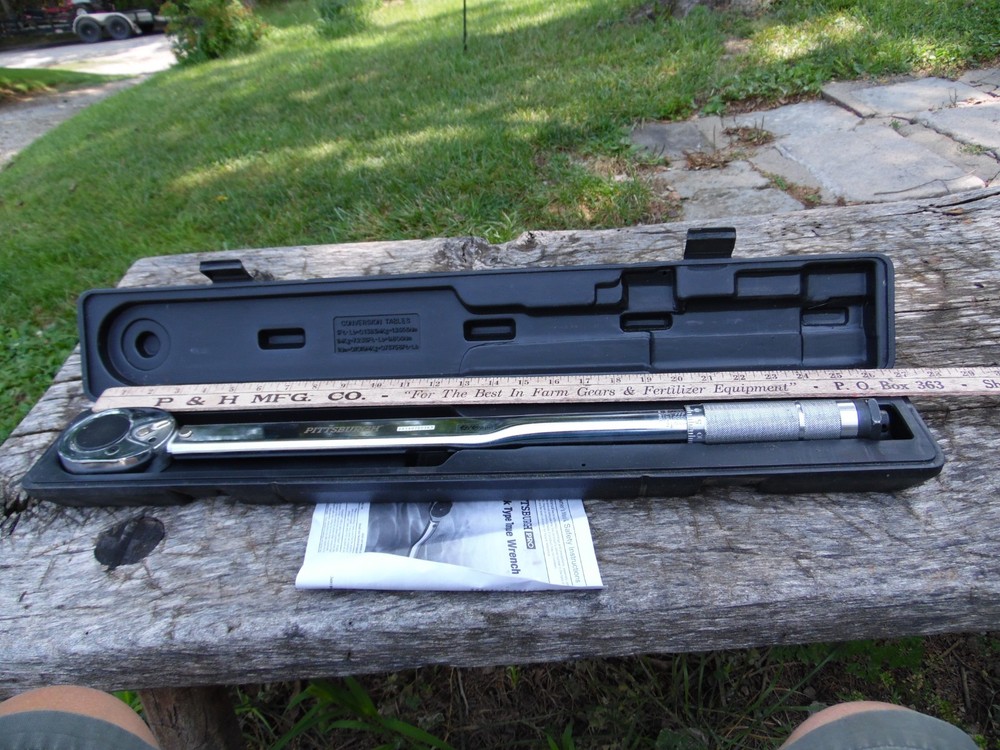 PITTSBURGH 3/4''  TORQUE WRENCH 808