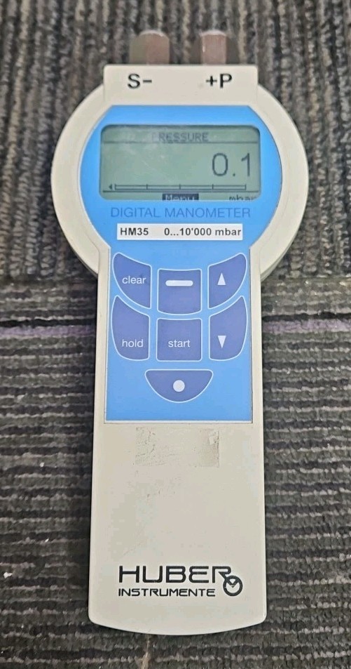Huber Instrumente HM35 Precision Digital Pressure Manometer