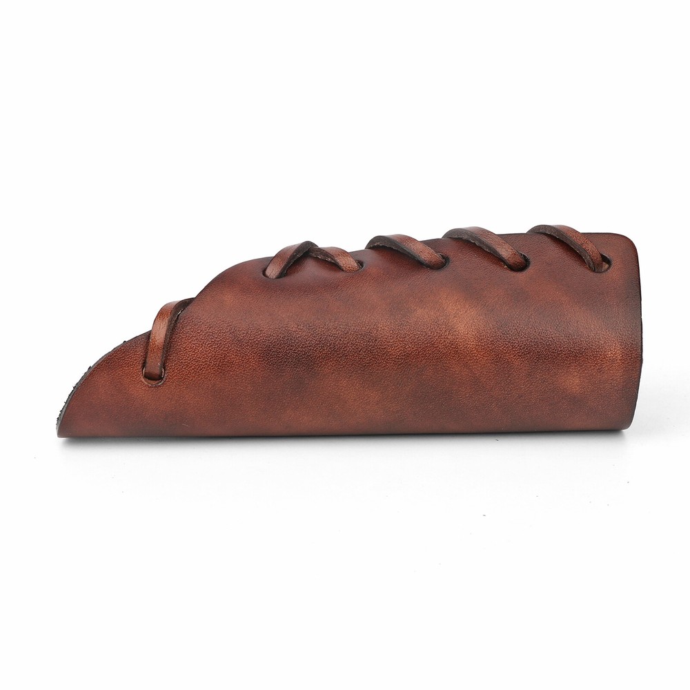 Tourbon Leather Axe Collar Ax Guard Holster Tools Handle Holder Neck Protector
