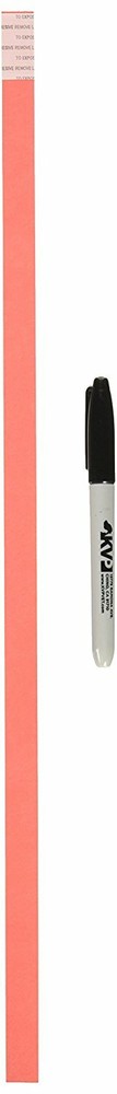 KVP ID Bands 20" [Red] (500 count)