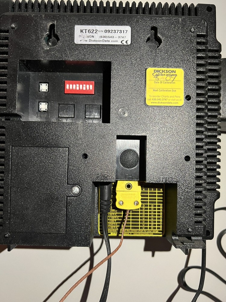 Dickson KT622 Temperature Chart Recorder