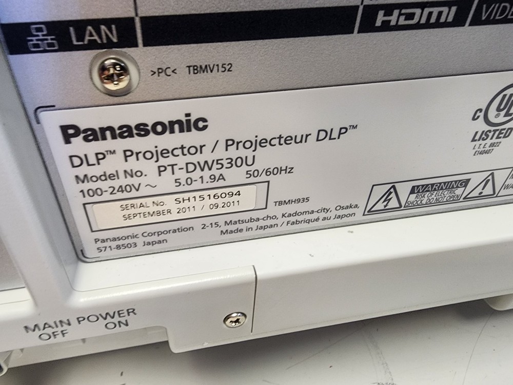 Panasonic Projector PT-EW530