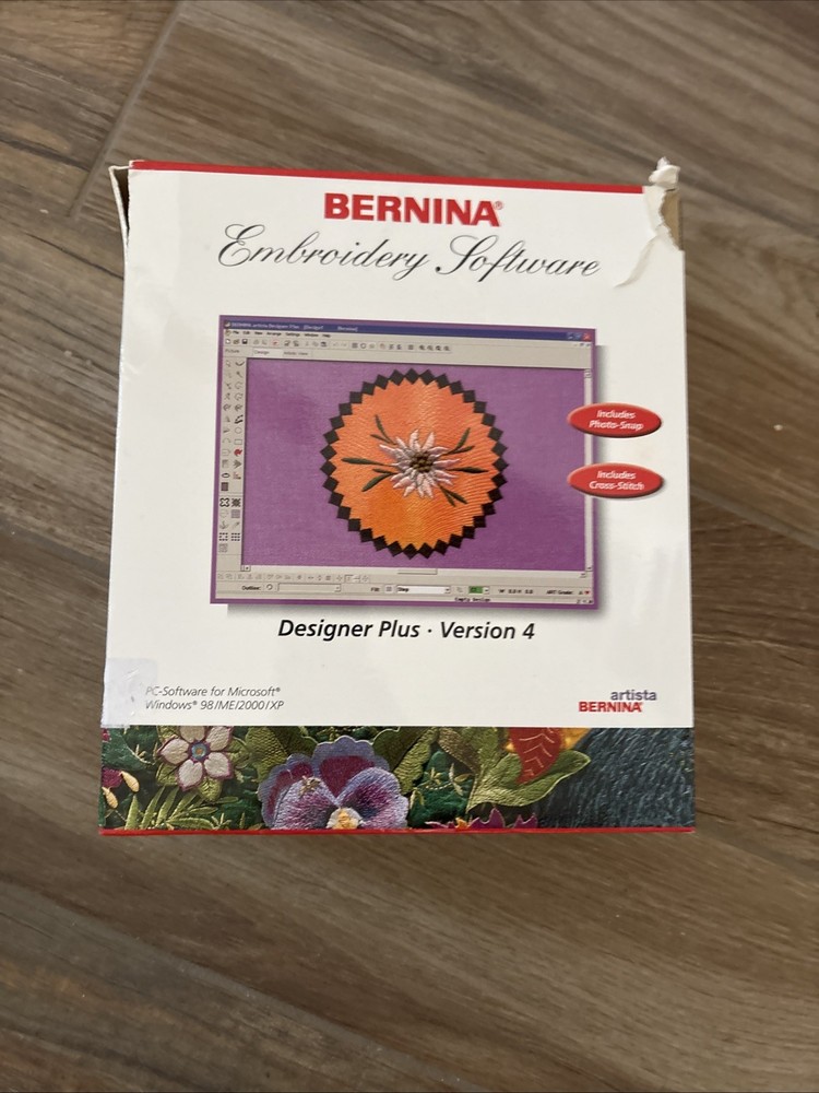 Bernina Embroidery Software CD And Manuals Version 4