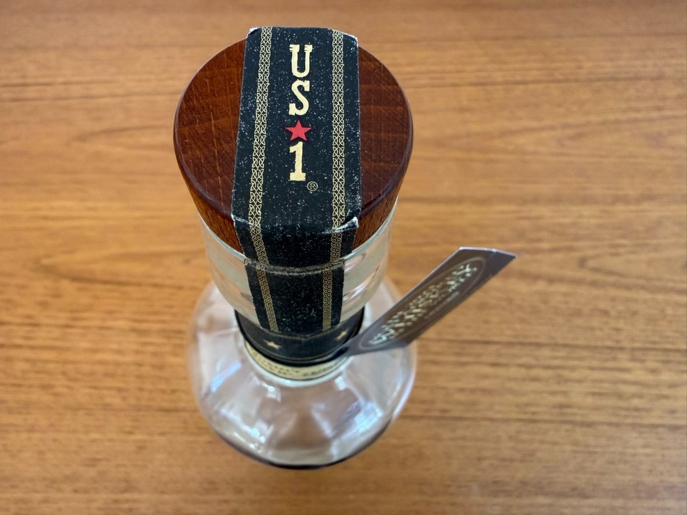 Mcihter's Bourbon Whiskey, 750 ml empty bottle