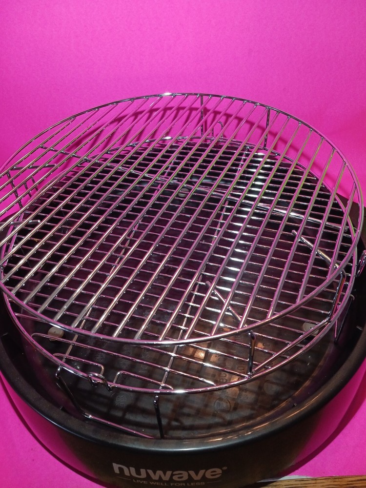 Nuwave oven pro plus, stainless steel rack & base. REPLACEMENT PART model 20633