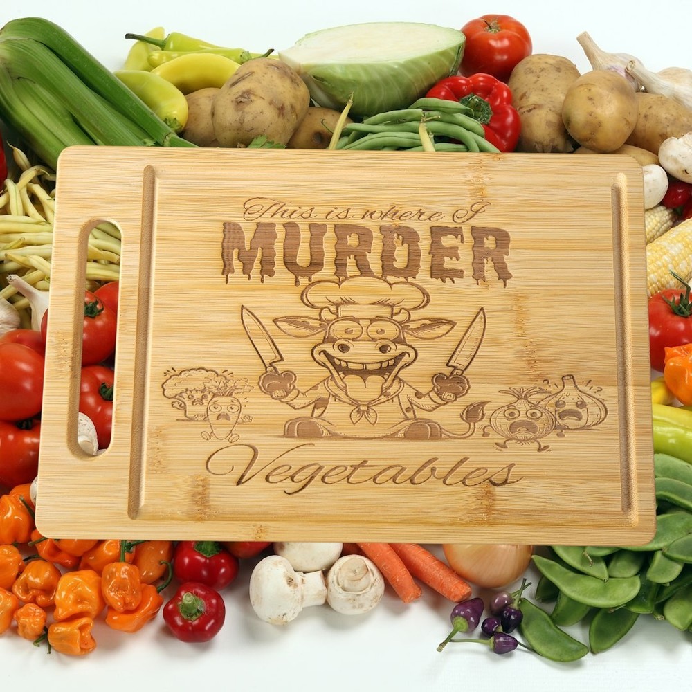 CUTTING BOARD LASERED ENGRAVED 12 X 7.5