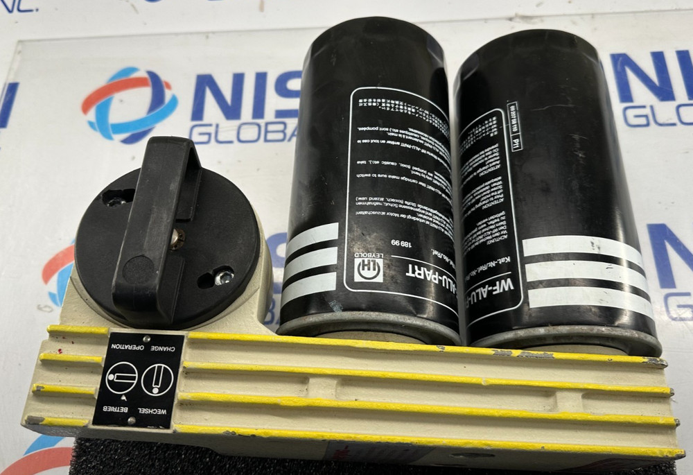 LEYBOLD CFS40/65 VACUUM PUMP FILTER ASSY