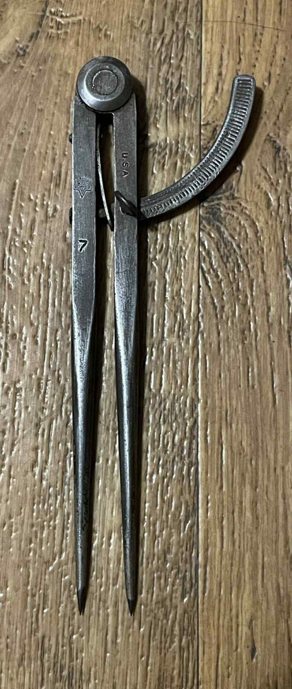 Vintage Keen Kutter 7" Compass