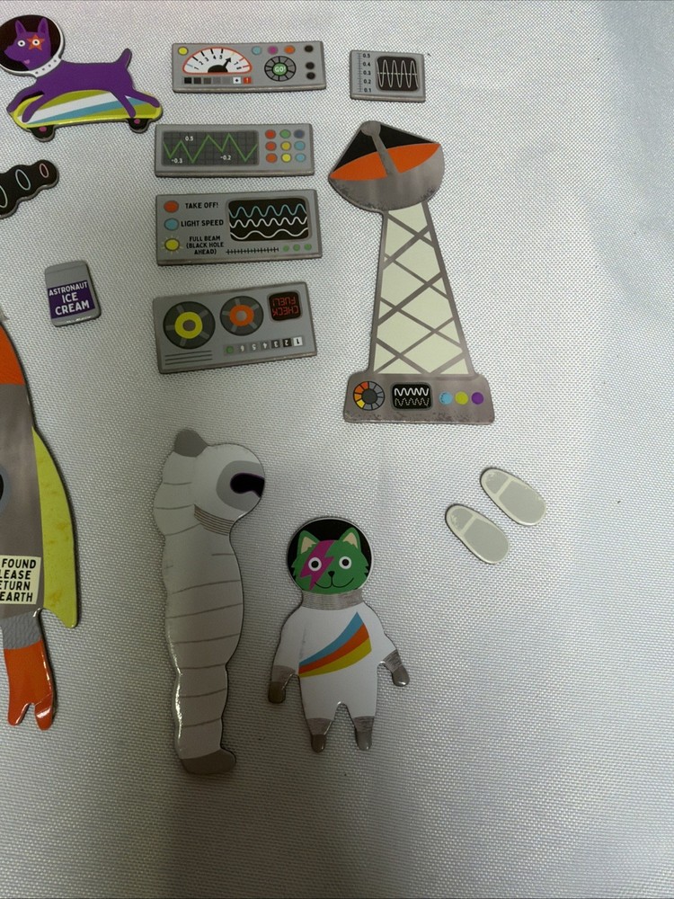 Floss & Rock Magnetic Scenes Playset - Outer Space