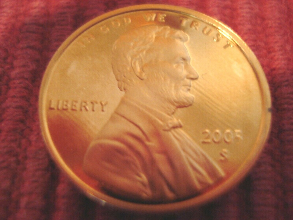 2005 S Lincoln Gem Proof Memorial Penny