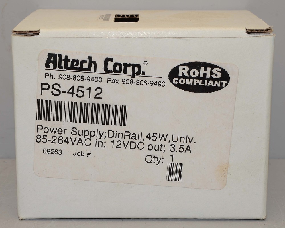 Altech PS-4512 Power Supply ++ NEW ++